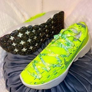 A🪀Nike Women's Space Hippie 04 DA2725-700 Neon Athletic Shoes - Size 10